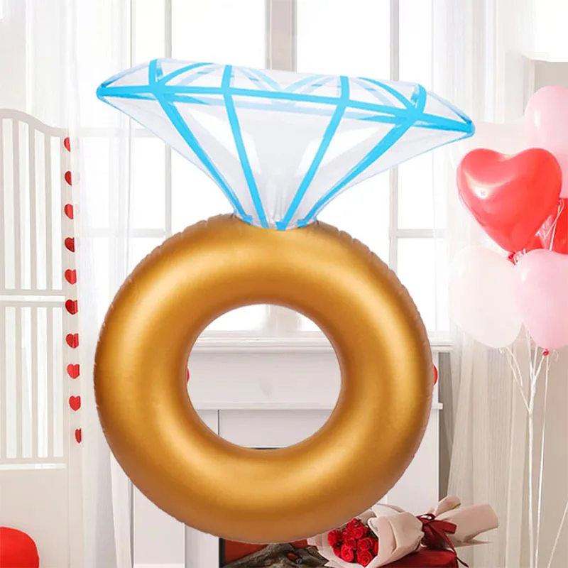 Large Inflatable Diamond Ring Decoration Bride to Be Party Decor Props Wedding Bridal Shower Bachelorette Party Supplies
Large Inflatable Diamond Ring Decoration Bride to Be Party Decor Props Wedding Bridal Shower Bachelorette Party Supplies