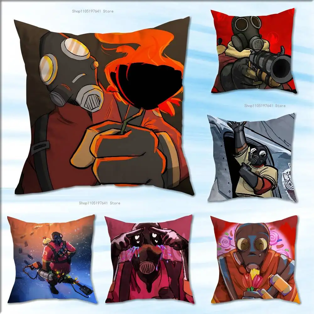 T-Team Fortress TF2 Pyro Pillow Case Cushion Cover Home Decor Birthday Gift Pillowcover
T-Team Fortress TF2 Pyro Pillow Case Cushion Cover Home Decor Birthday Gift Pillowcover