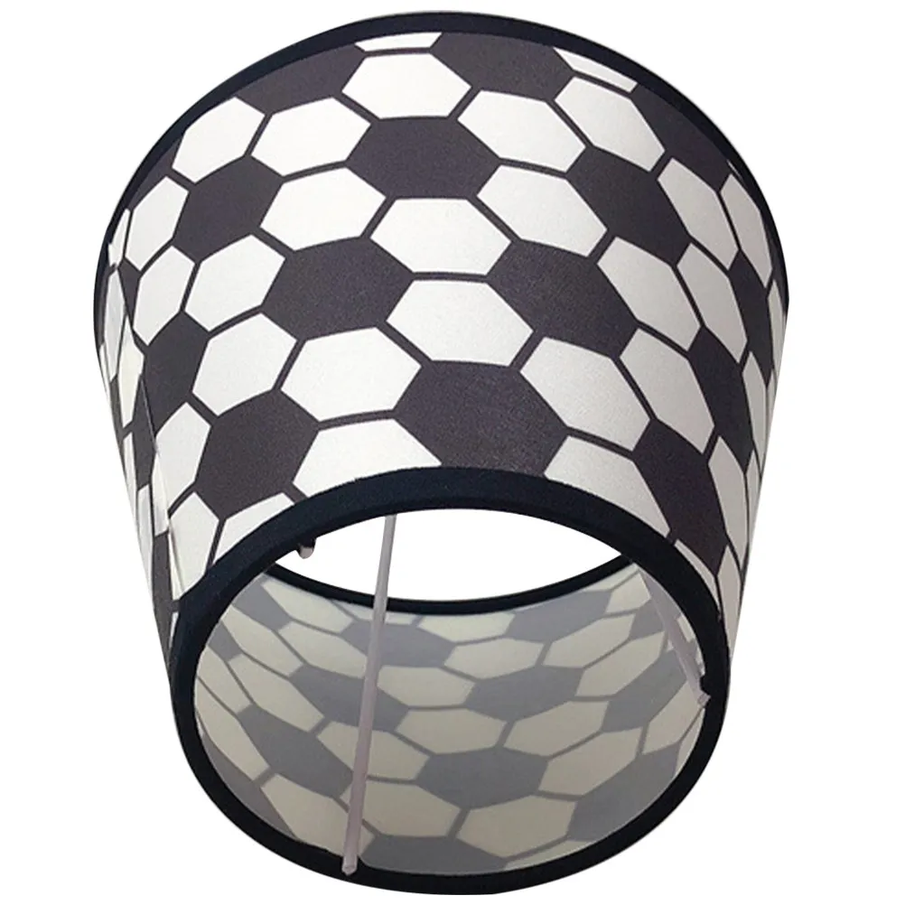 Small Drum Lampshade E14 Ceiling Lamp Shade Soccer Pattern Light Cover for Wall Lamps Indoor Decorative Lighting Home Hotel Use
Small Drum Lampshade E14 Ceiling Lamp Shade Soccer Pattern Light Cover for Wall Lamps Indoor Decorative Lighting Home Hotel Use