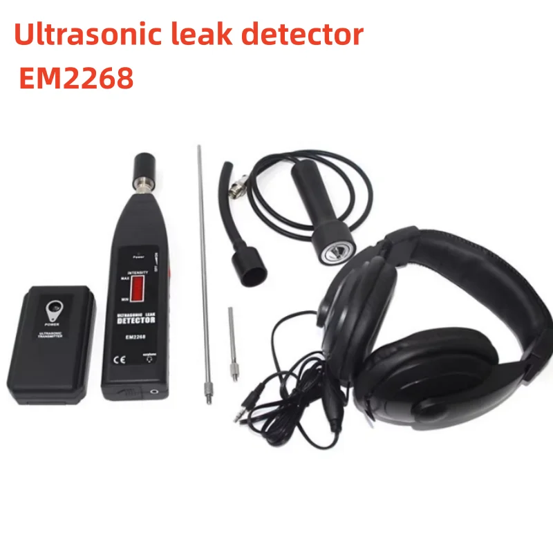 EM2268 Ультразвуковой датчик утечки, датчик 36 кГц-44 кГц, многофункциональный газоанализатор утечки газа 
EM2268 Ультразвуковой датчик утечки, датчик 36 кГц-44 кГц, многофункциональный газоанализатор утечки газа