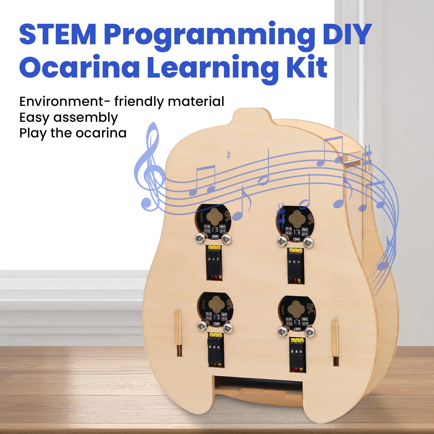 Keyestudio STEM Programming DIY Ocarina Learning Kit For Arduino Via Makecode And KidsBlock To Play Musics DIY Programming Kit
Keyestudio STEM Programming DIY Ocarina Learning Kit For Arduino Via Makecode And KidsBlock To Play Musics DIY Programming Kit