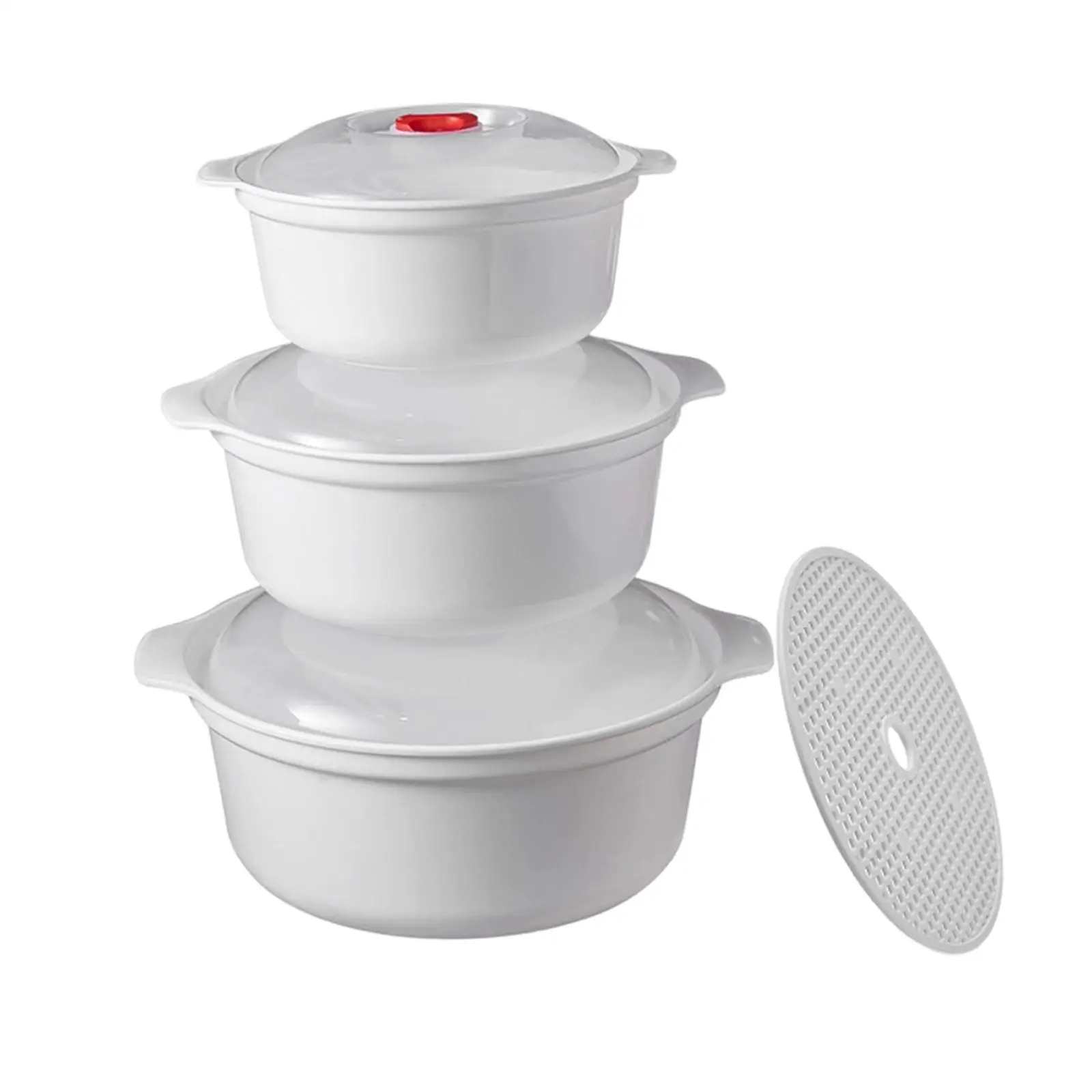 3x Microwave Bowls with Lids Cereal Bowls Serving Bowls Storage Containers Microwave Dishes for Prepping Vegetable Oatmeal Fruit
3x Microwave Bowls with Lids Cereal Bowls Serving Bowls Storage Containers Microwave Dishes for Prepping Vegetable Oatmeal Fruit