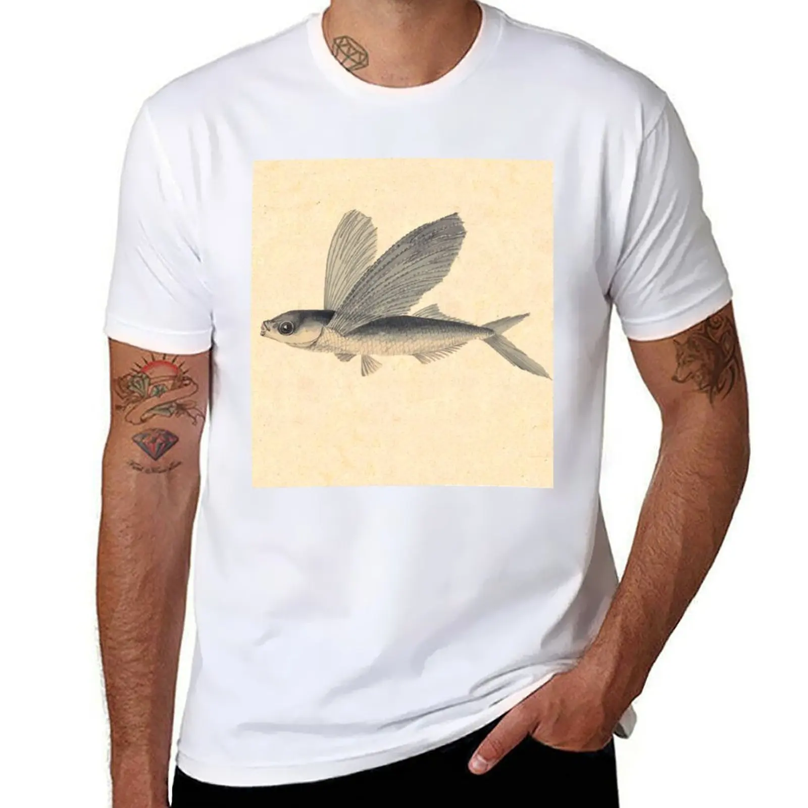 Flying Fish by Mary Symonds T-Shirt man t shirt cotton high quality t shirt for man 100 percent cotton T-Shirt
Flying Fish by Mary Symonds T-Shirt man t shirt cotton high quality t shirt for man 100 percent cotton T-Shirt