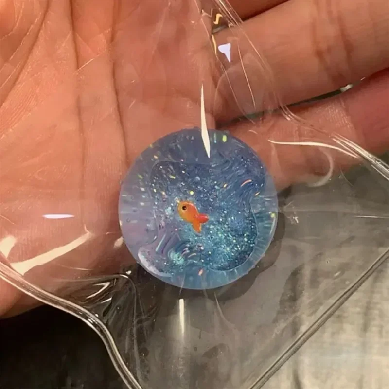 Ocean Planet Squishy Fidget Toy Soft Cute Little goldfish Pinch Decompression Toy Planet Sequin Anti-Anxiety Toy Gifts
Ocean Planet Squishy Fidget Toy Soft Cute Little goldfish Pinch Decompression Toy Planet Sequin Anti-Anxiety Toy Gifts