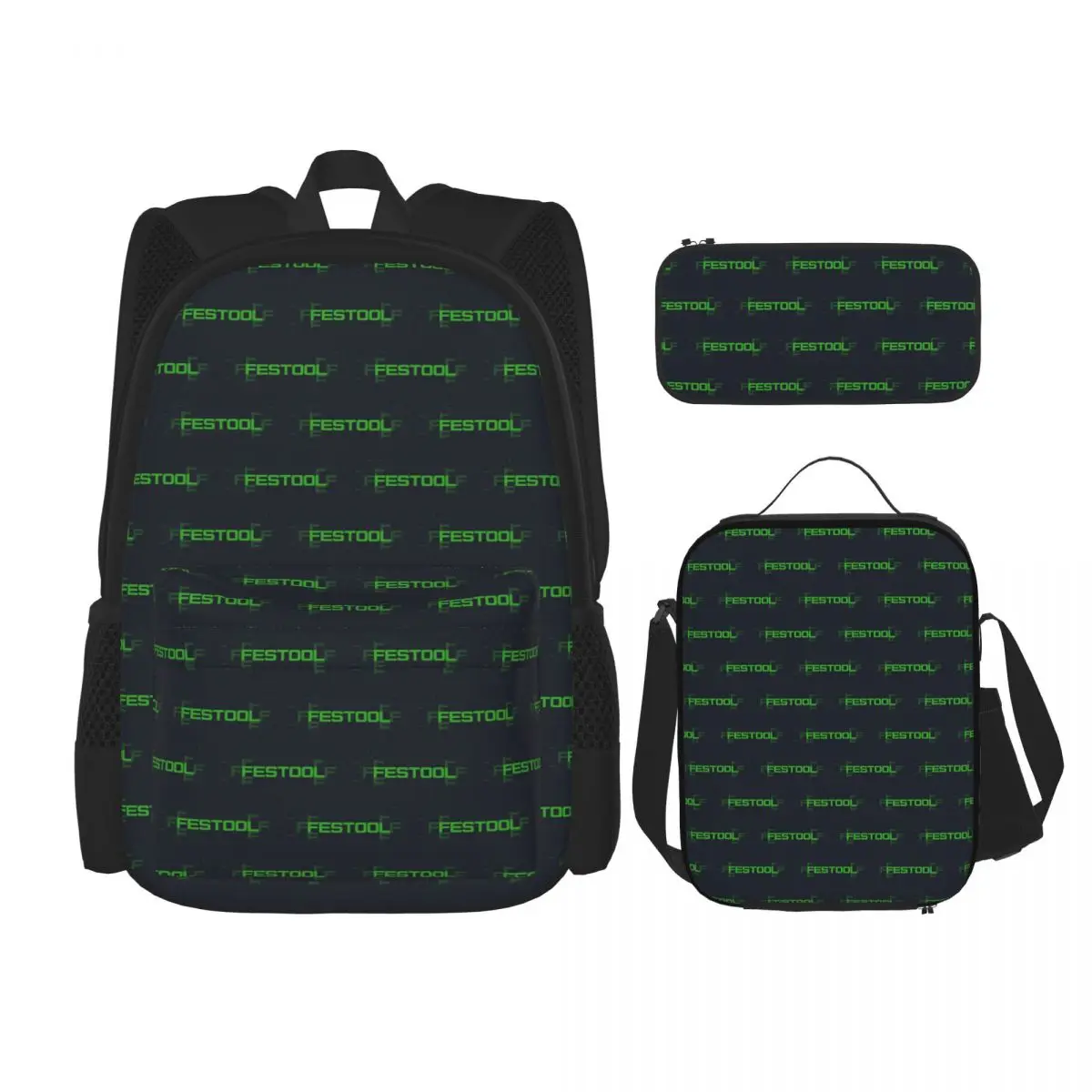 Festool Powertool Backpacks Kids Bookbag School Bags Rucksack Lunch Bag Pen Bag Three-Piece Set
Festool Powertool Backpacks Kids Bookbag School Bags Rucksack Lunch Bag Pen Bag Three-Piece Set
