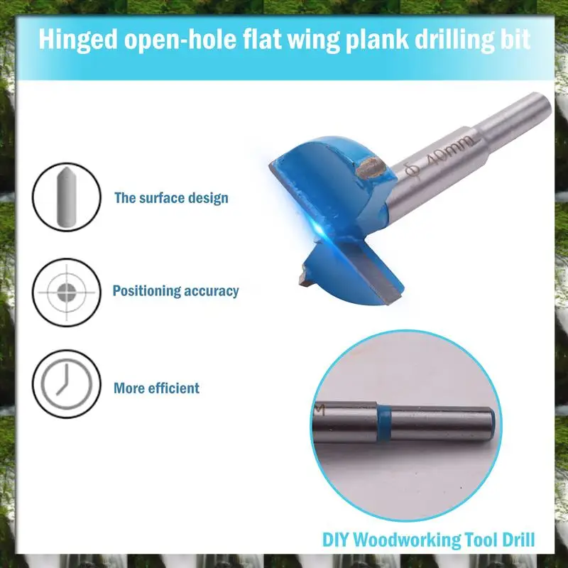 The New Forstner Drill Bit Set,15-40Mm 6 Pcs Carbide Forstner Bits High Speed Steel Wood Tool
The New Forstner Drill Bit Set,15-40Mm 6 Pcs Carbide Forstner Bits High Speed Steel Wood Tool