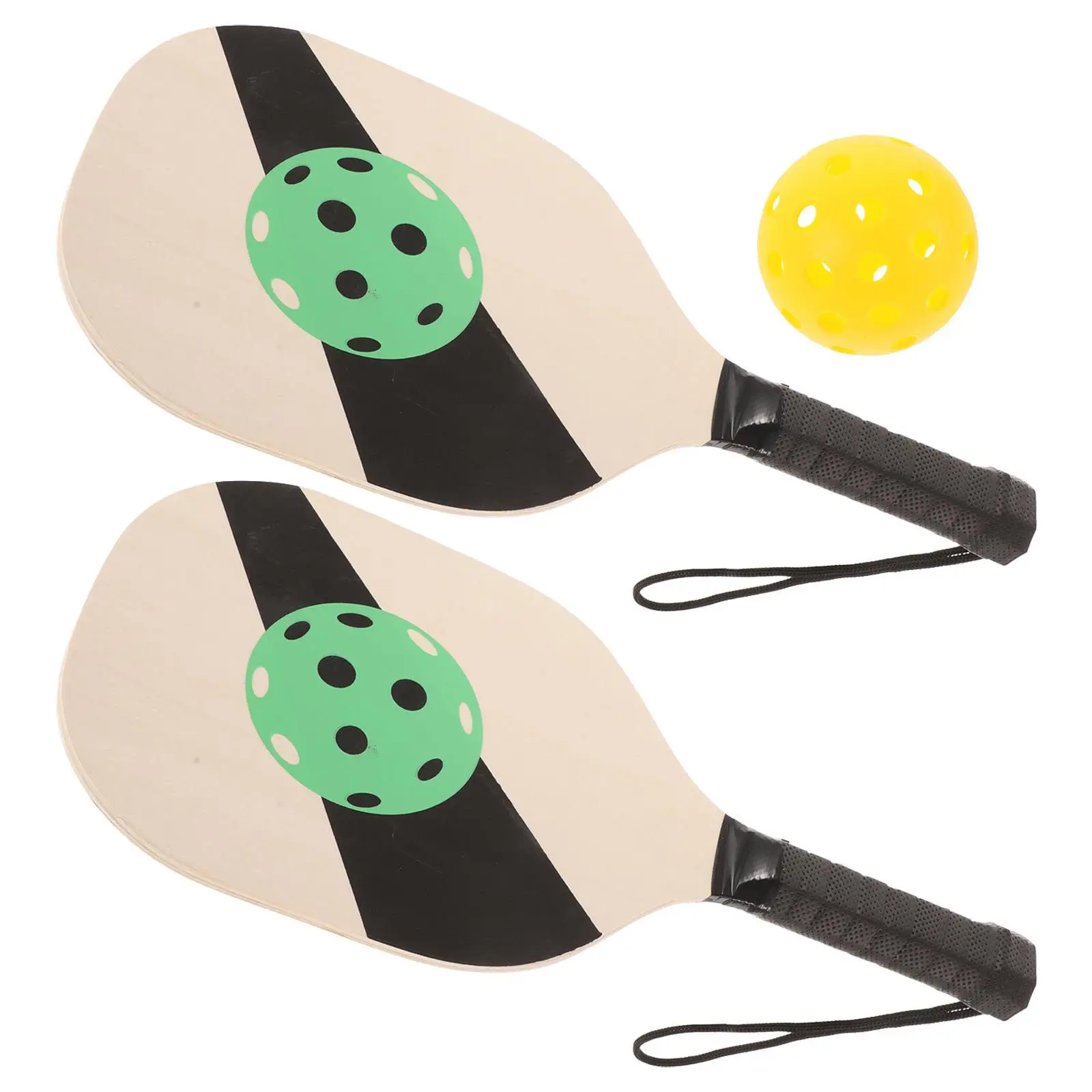 1 комплект ракеток для пиклбола с мячами, портативный набор для тренировок на открытом воздухе, с противоскользящей ручкой, прочные ракетки для спорта
1 комплект ракеток для пиклбола с мячами, портативный набор для тренировок на открытом воздухе, с противоскользящей ручкой, прочные ракетки для спорта