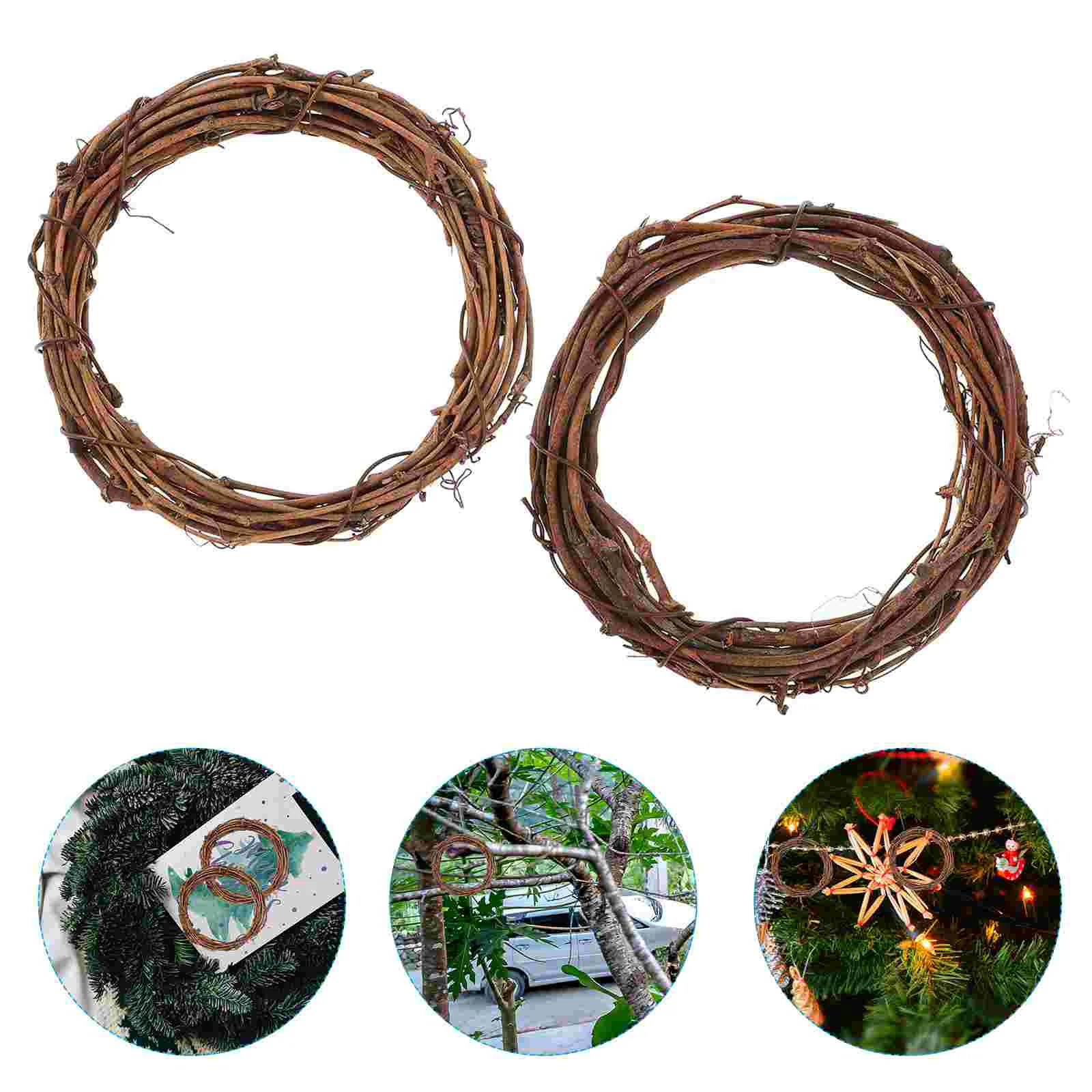 2 Pcs Christmas Grape Wreath for Front Door Outdoor Wisteria Rattan Mini Wreaths Small Crafts DIY Frames Plain Decorating
2 Pcs Christmas Grape Wreath for Front Door Outdoor Wisteria Rattan Mini Wreaths Small Crafts DIY Frames Plain Decorating