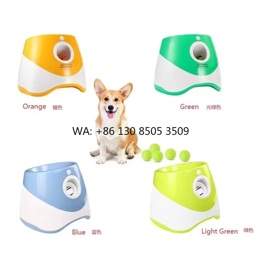 Hot Selling Pet Products Factory Price Automatic Dog Ball Launcher Dog Accessories Ball Thrower with 3/6/9/12 Balls for Dog Toys
Hot Selling Pet Products Factory Price Automatic Dog Ball Launcher Dog Accessories Ball Thrower with 3/6/9/12 Balls for Dog Toys