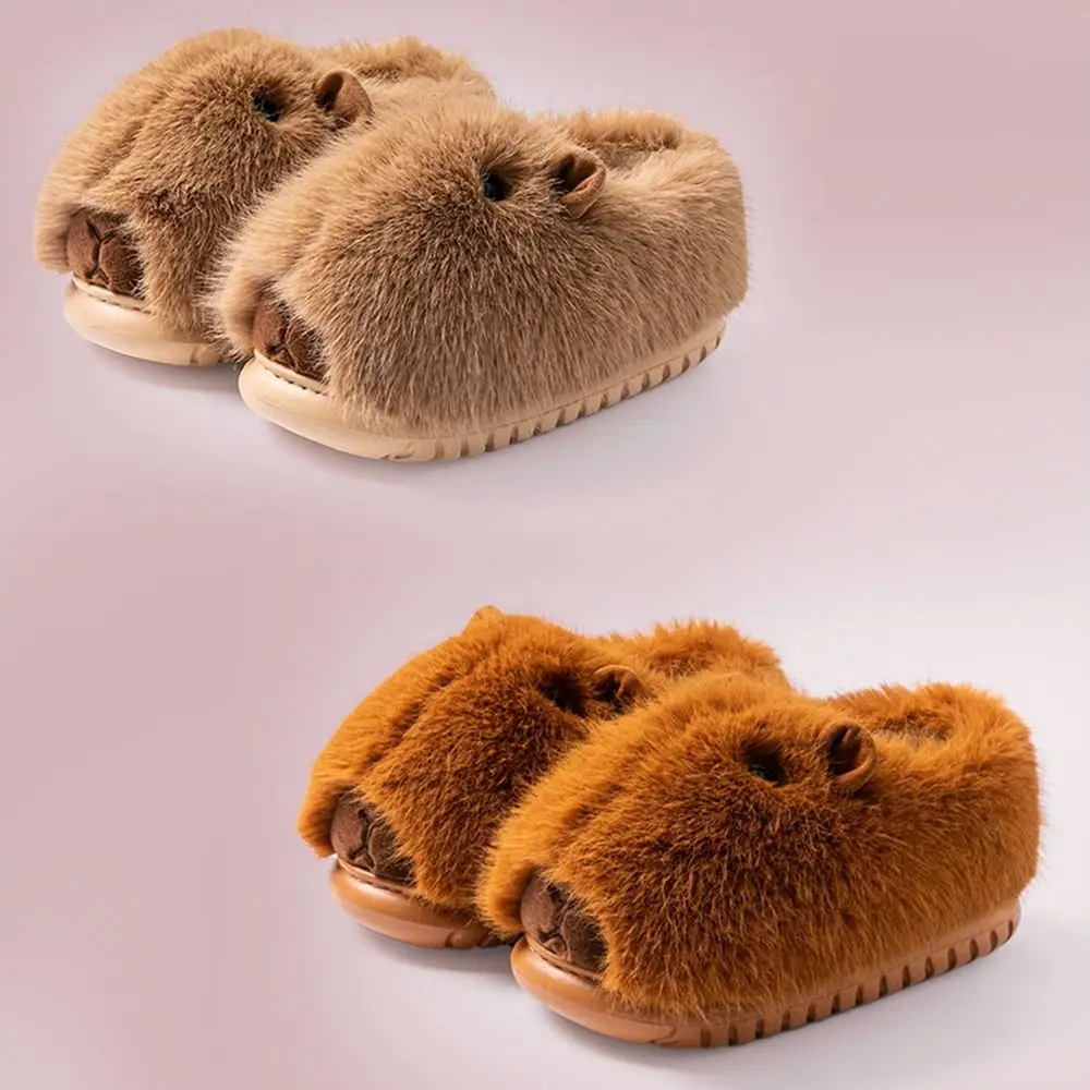 Повседневные удобные плюшевые тапочки с капибарой, зимние нескользящие тапочки с закрытым носком, мягкие кавайные теплые женские тапочки с капибарой
Повседневные удобные плюшевые тапочки с капибарой, зимние нескользящие тапочки с закрытым носком, мягкие кавайные теплые женские тапочки с капибарой