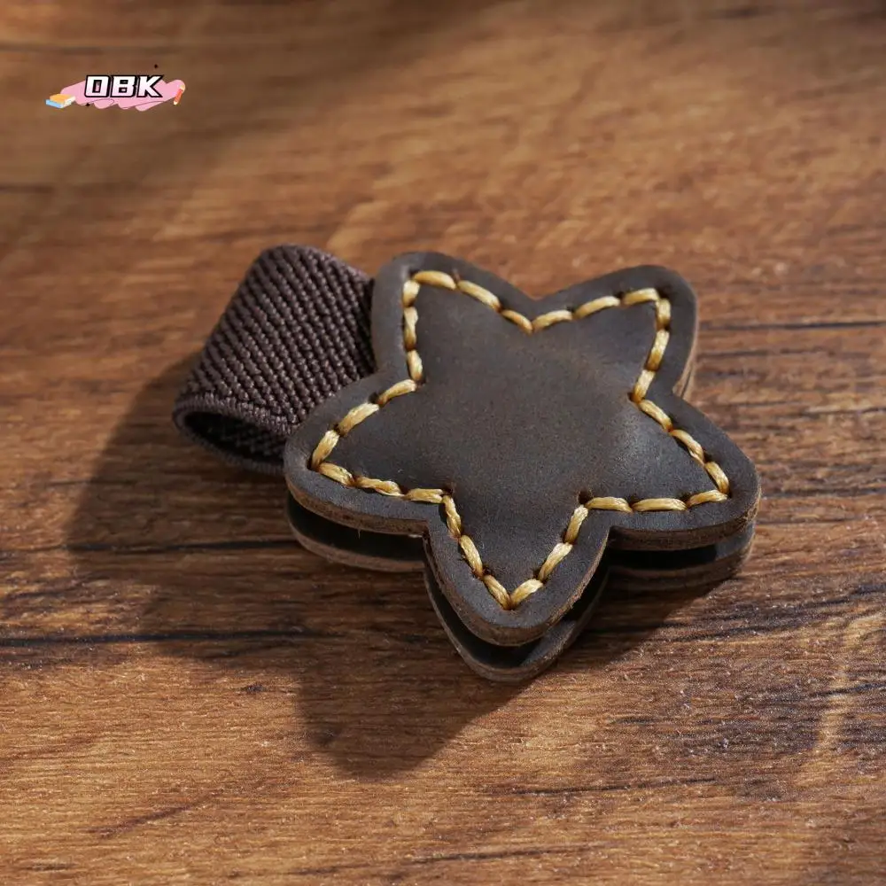 Stationery Genuine Leather Star Magnet Bookmark Vintage Double-Sided Book Pages Divider DIY Bookmark Clip Sew
Stationery Genuine Leather Star Magnet Bookmark Vintage Double-Sided Book Pages Divider DIY Bookmark Clip Sew