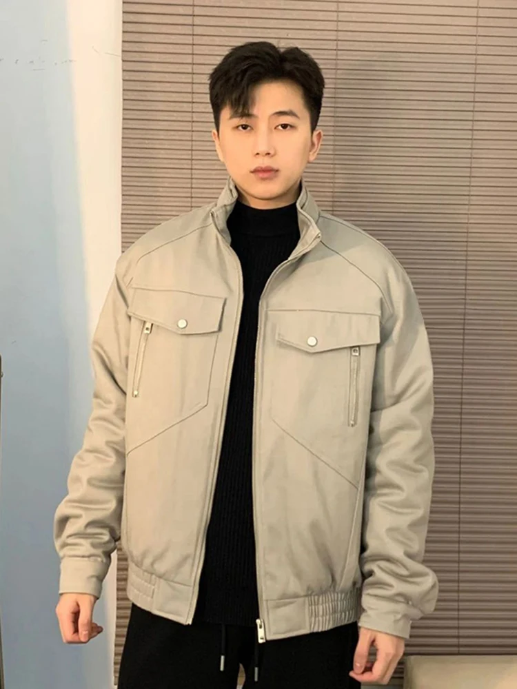 Men's Canvas Work Jacket Thickened Fleece Cotton Workwear Short Style Winter Outerwear Youth Trend Polyester Fiber Zipper Clo...
Men's Canvas Work Jacket Thickened Fleece Cotton Workwear Short Style Winter Outerwear Youth Trend Polyester Fiber Zipper Clo...