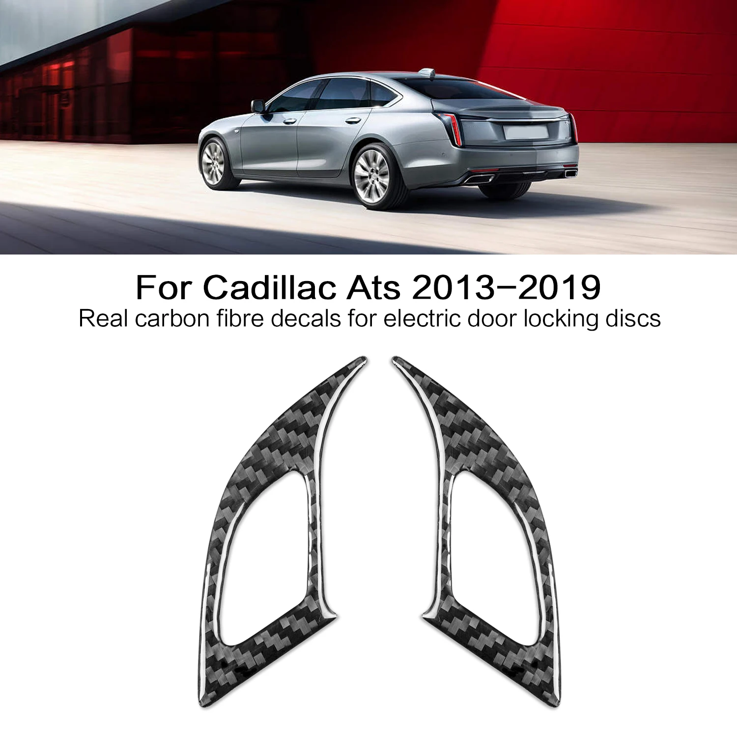 Electric Door Lock Panle Real Carbon Fiber Sticker Cover Trim For Cadillac Ats 2013-2019 Sedan Car Interior Accessories
Electric Door Lock Panle Real Carbon Fiber Sticker Cover Trim For Cadillac Ats 2013-2019 Sedan Car Interior Accessories