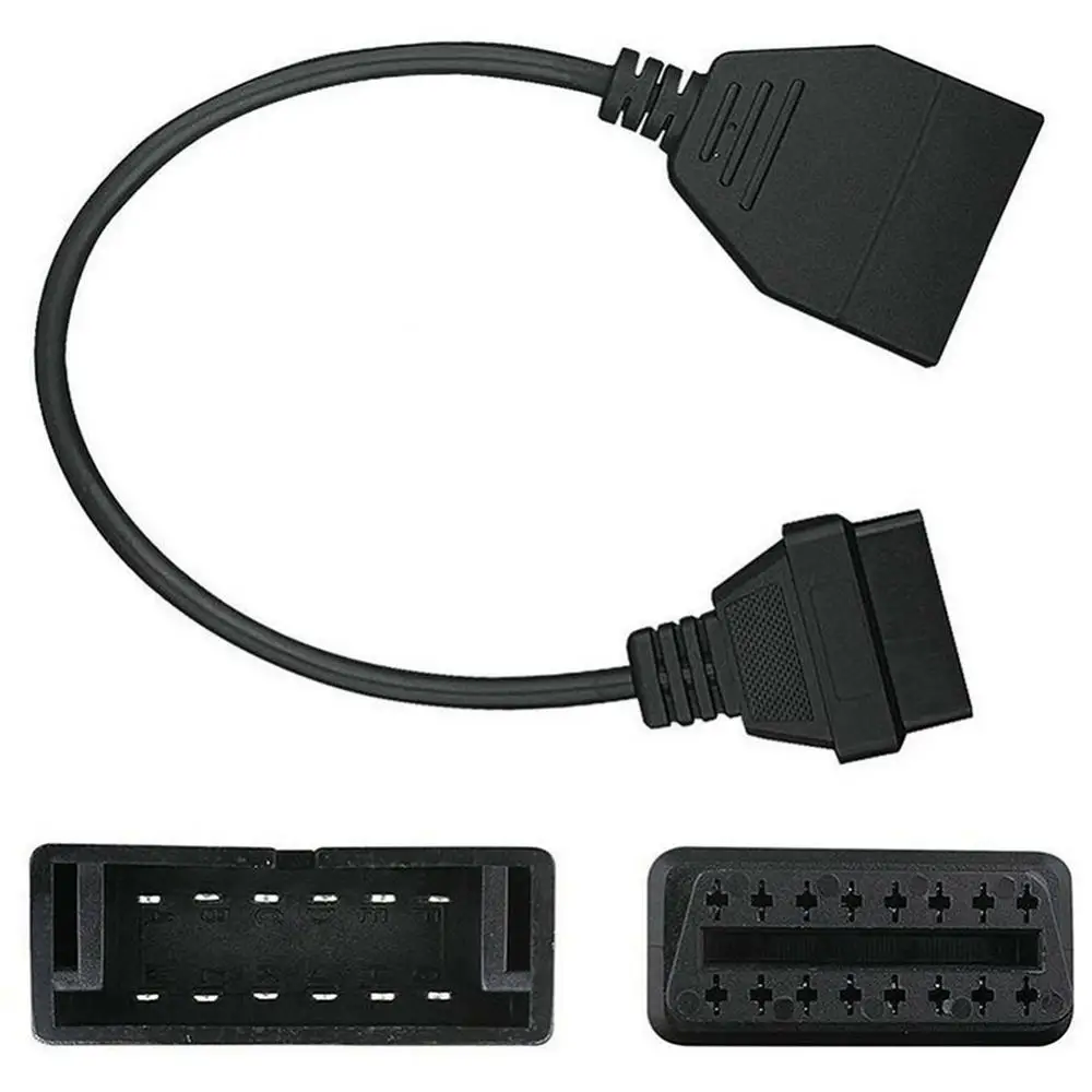 12-контактный OBD1-контактный кабель-переходник OBD2 для диагностического сканера для
12-контактный OBD1-контактный кабель-переходник OBD2 для диагностического сканера для