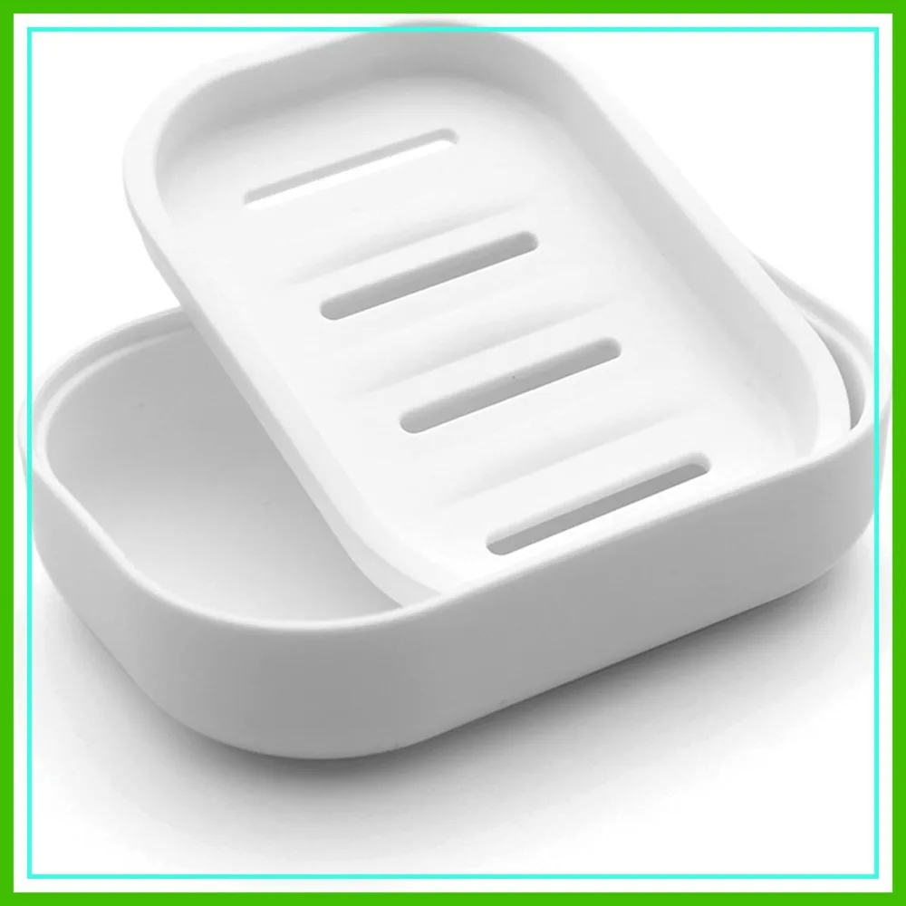 Plastic Soap Dish with Drain, Keeps Soap Dry, Easy Cleaning, White
Plastic Soap Dish with Drain, Keeps Soap Dry, Easy Cleaning, White