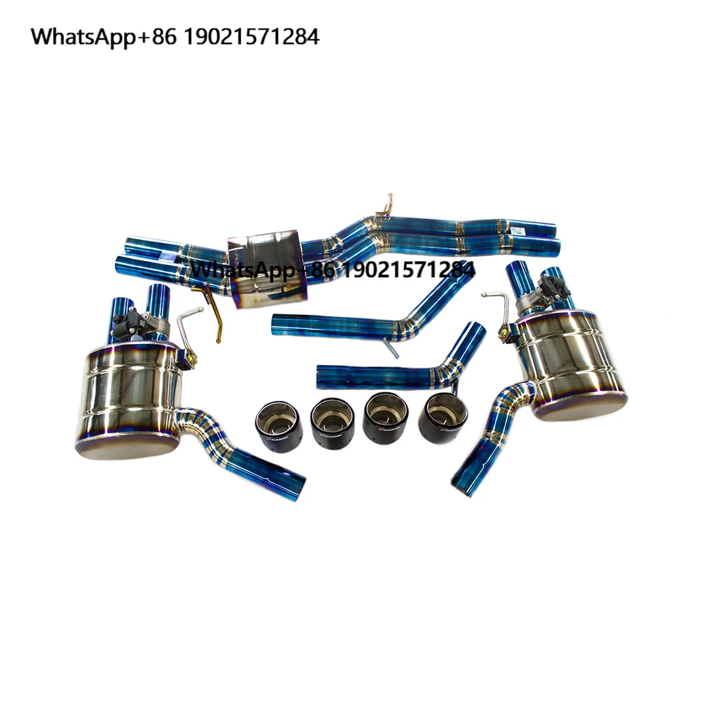S5 S4 B8 B9 3.0T 2009-2015 Exhaust Pipe S4 Custom Titanium Valve Exhaust S4 Cat Back System
S5 S4 B8 B9 3.0T 2009-2015 Exhaust Pipe S4 Custom Titanium Valve Exhaust S4 Cat Back System
