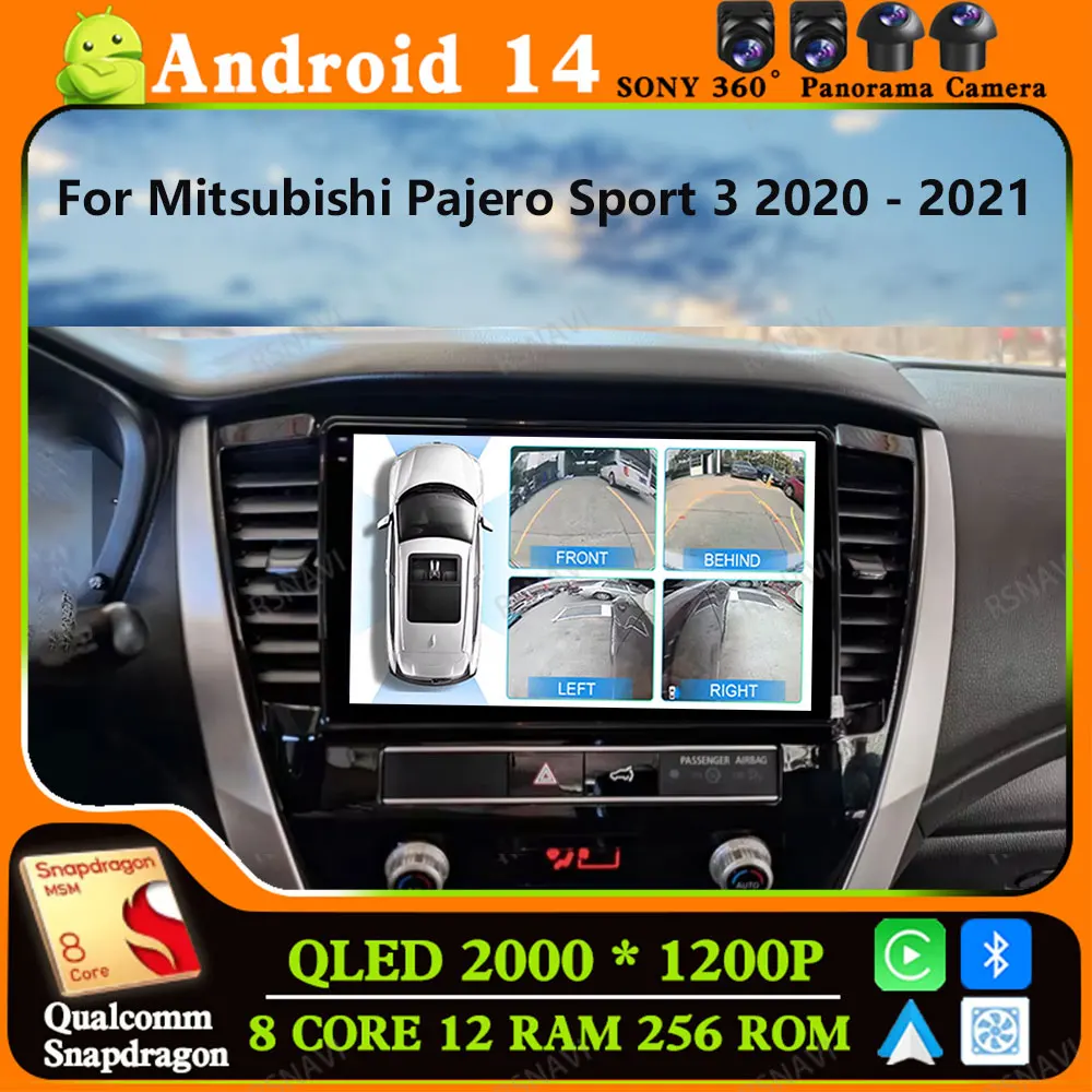 Andoird 14 Car Radio For Mitsubishi Pajero Sport 3 2020 - 2021 2 DIN Viedo Player GPS Stereo Multimedia Head Unit DSP DVD BT
Andoird 14 Car Radio For Mitsubishi Pajero Sport 3 2020 - 2021 2 DIN Viedo Player GPS Stereo Multimedia Head Unit DSP DVD BT
