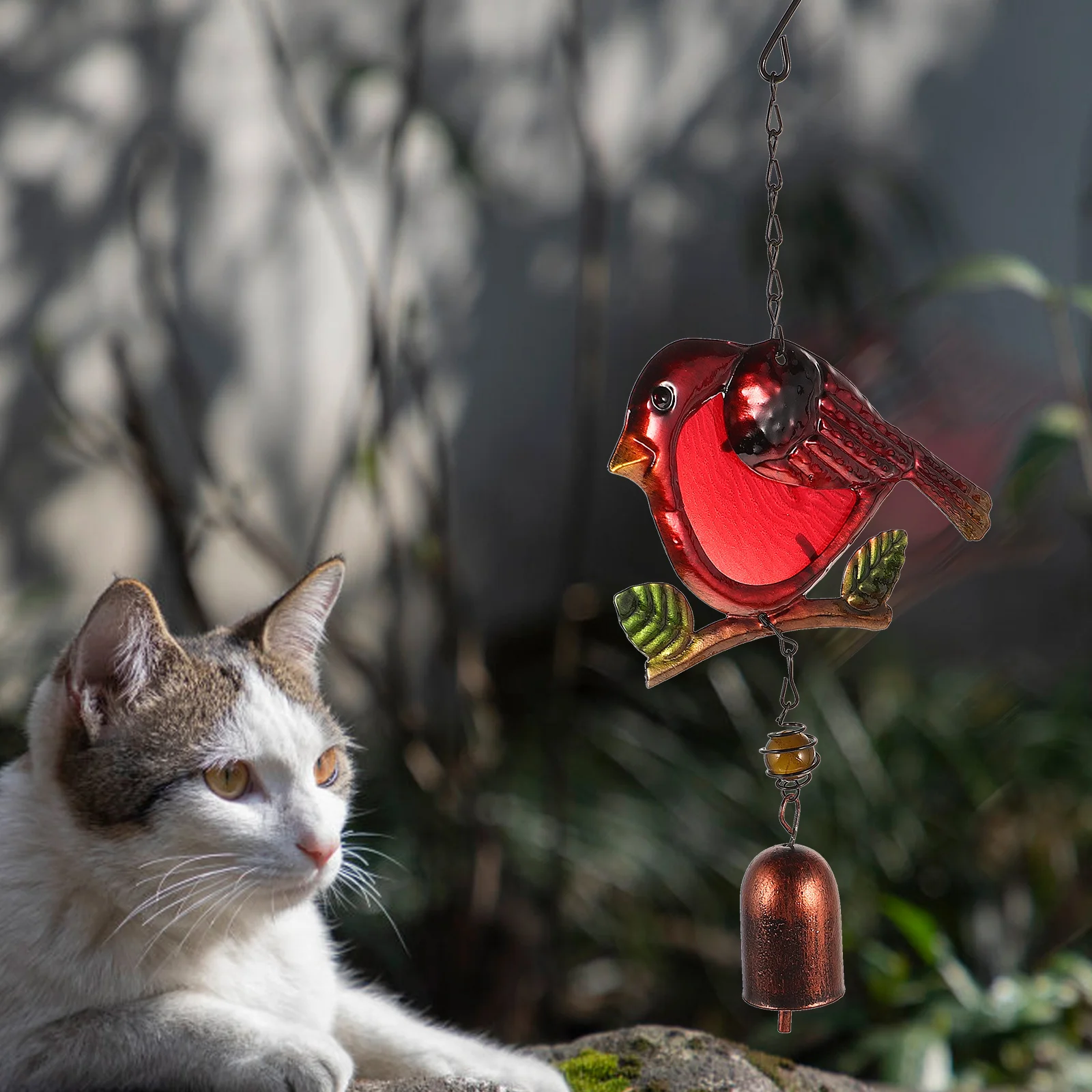 Red Bird Chime Iron Outdoor Home Decor Garden Bell Craft Gift Porch Doorway Craft Gift nament Wind Bell
Red Bird Chime Iron Outdoor Home Decor Garden Bell Craft Gift Porch Doorway Craft Gift nament Wind Bell