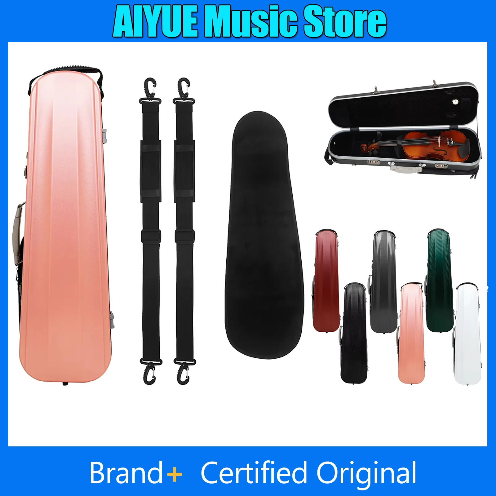 Футляр для скрипки 4/4, композитный, из углеродного волокна, легкий, с кожаной ручкой и кодовым замком, для экзаменов
Футляр для скрипки 4/4, композитный, из углеродного волокна, легкий, с кожаной ручкой и кодовым замком, для экзаменов