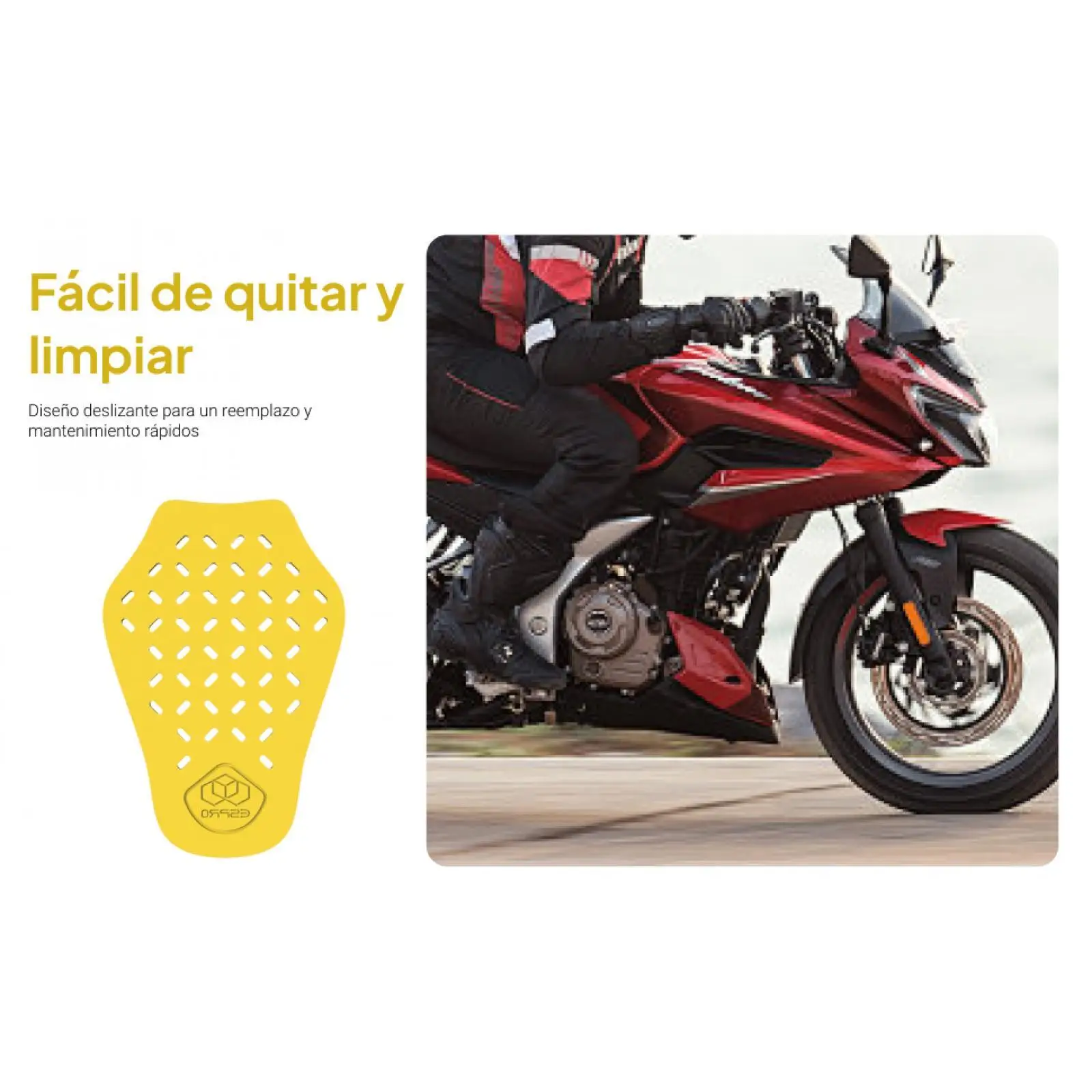 2x Motorcycle Back Protector Shock Absorption Breathable Armour Armor Back Pad for
2x Motorcycle Back Protector Shock Absorption Breathable Armour Armor Back Pad for
