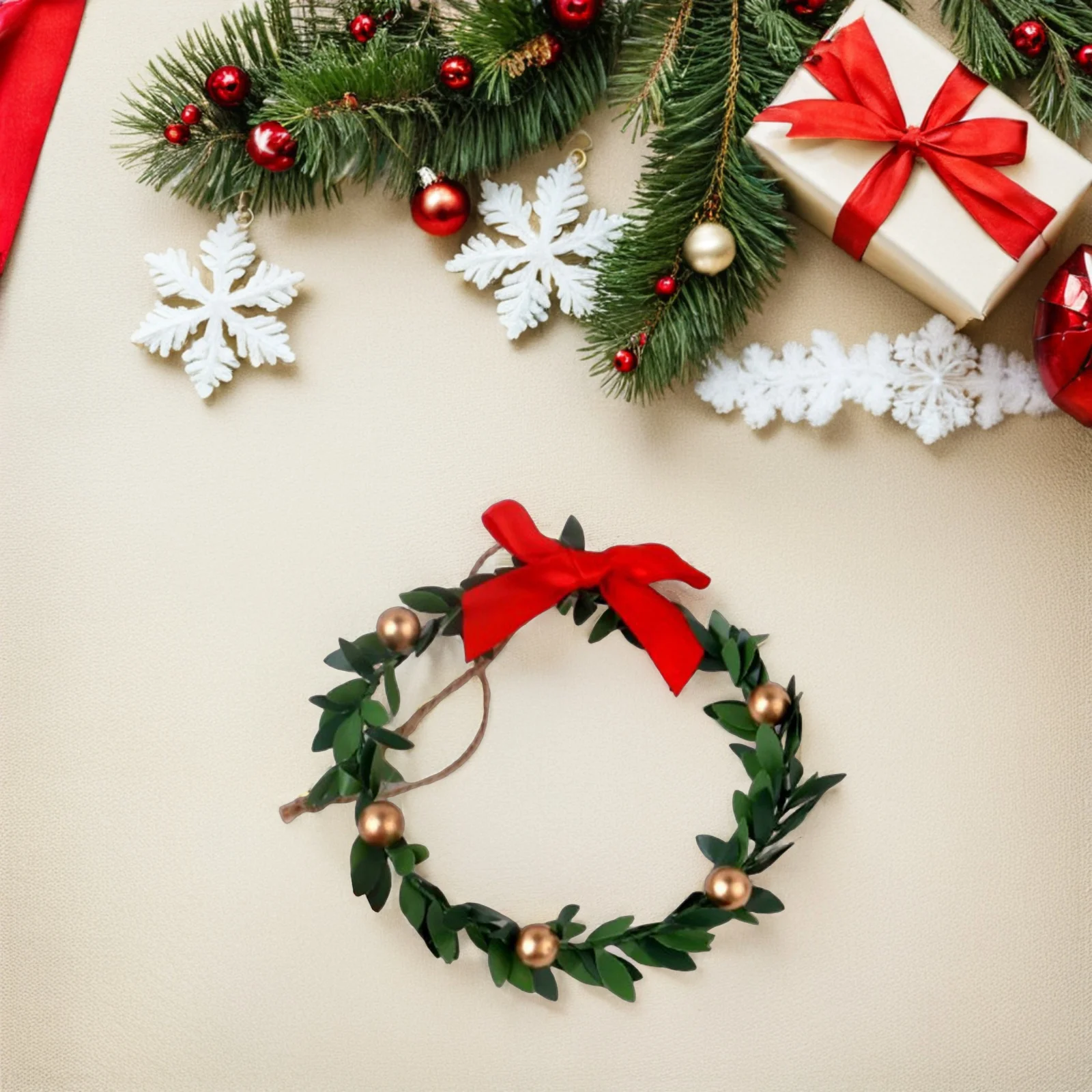 9Pcs Mini Wreaths for Cabinets Tiny Wreaths with Ribbon Bows for Holiday Tree Decoration Holiday Wreath Hanging Door Wreath
9Pcs Mini Wreaths for Cabinets Tiny Wreaths with Ribbon Bows for Holiday Tree Decoration Holiday Wreath Hanging Door Wreath