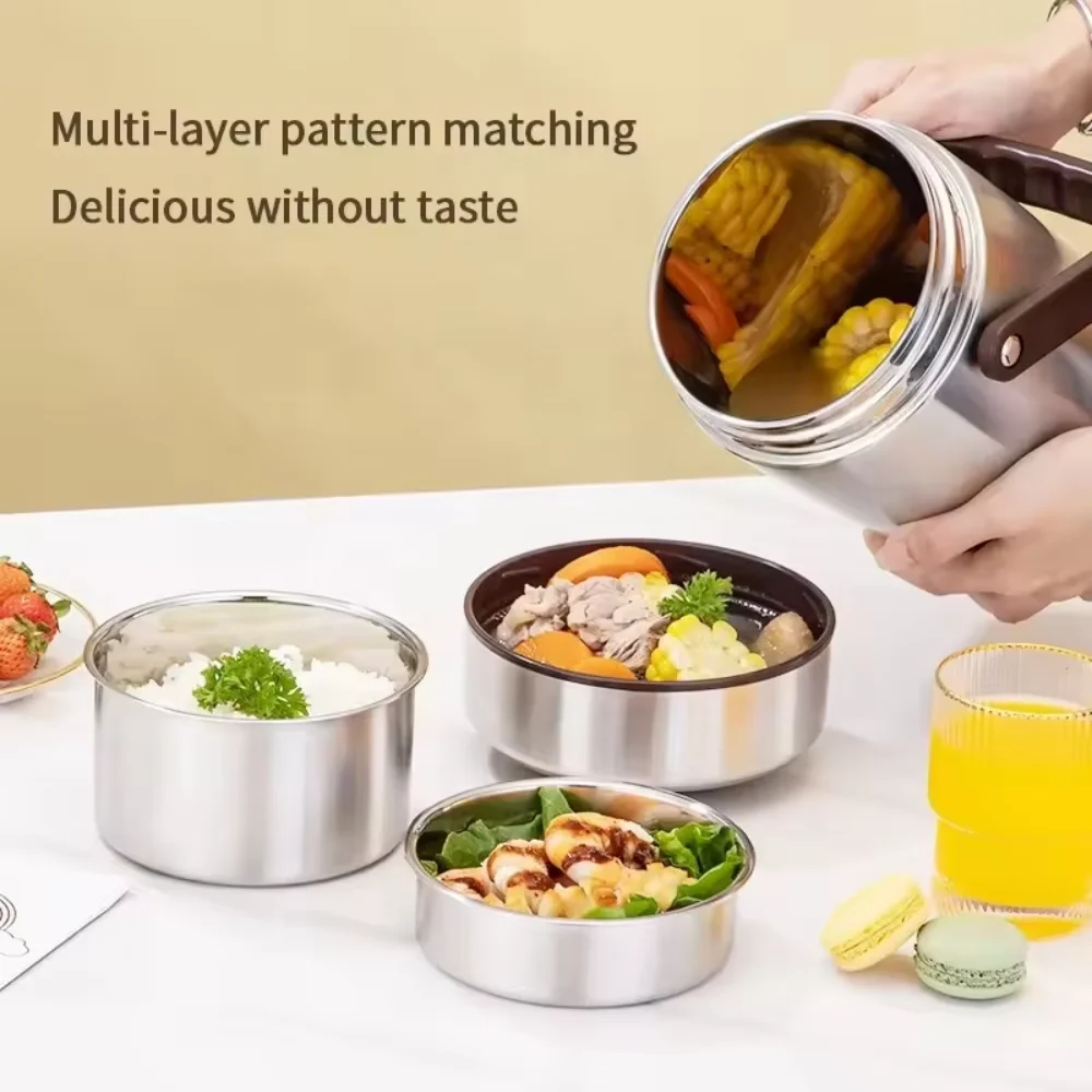 1.6L Double Wall Stainless Lunch Thermo Vacuum Food Container Kids Bento Thermal Jar Leakproof Metal Food Termos Lunch box set
1.6L Double Wall Stainless Lunch Thermo Vacuum Food Container Kids Bento Thermal Jar Leakproof Metal Food Termos Lunch box set