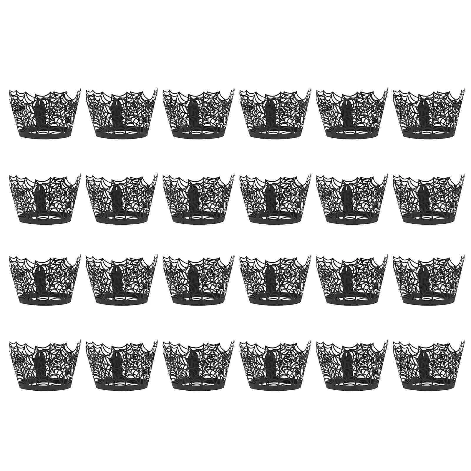 24 Pcs Halloween Decor Hollow Paper Cup Cake Supplies Cupcake Wrapper Adornment Lining Tulip Ornament Prop
24 Pcs Halloween Decor Hollow Paper Cup Cake Supplies Cupcake Wrapper Adornment Lining Tulip Ornament Prop