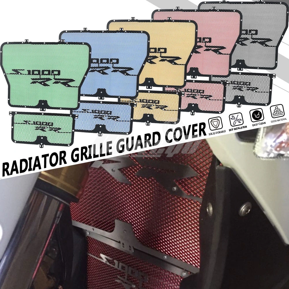 For BMW S1000R 2014-2020 S1000RR 2009-2018 S1000XR 2014-2019 Motorbike Aluminum Radiator Grille Guard Oil Cooler Cover Protector
For BMW S1000R 2014-2020 S1000RR 2009-2018 S1000XR 2014-2019 Motorbike Aluminum Radiator Grille Guard Oil Cooler Cover Protector