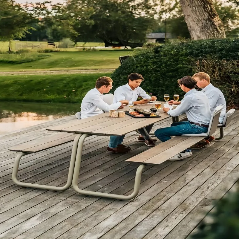 Outdoor park chair community public place bench outdoor anti-corrosive wood stainless steel courtyard garden one-piece bench
Outdoor park chair community public place bench outdoor anti-corrosive wood stainless steel courtyard garden one-piece bench