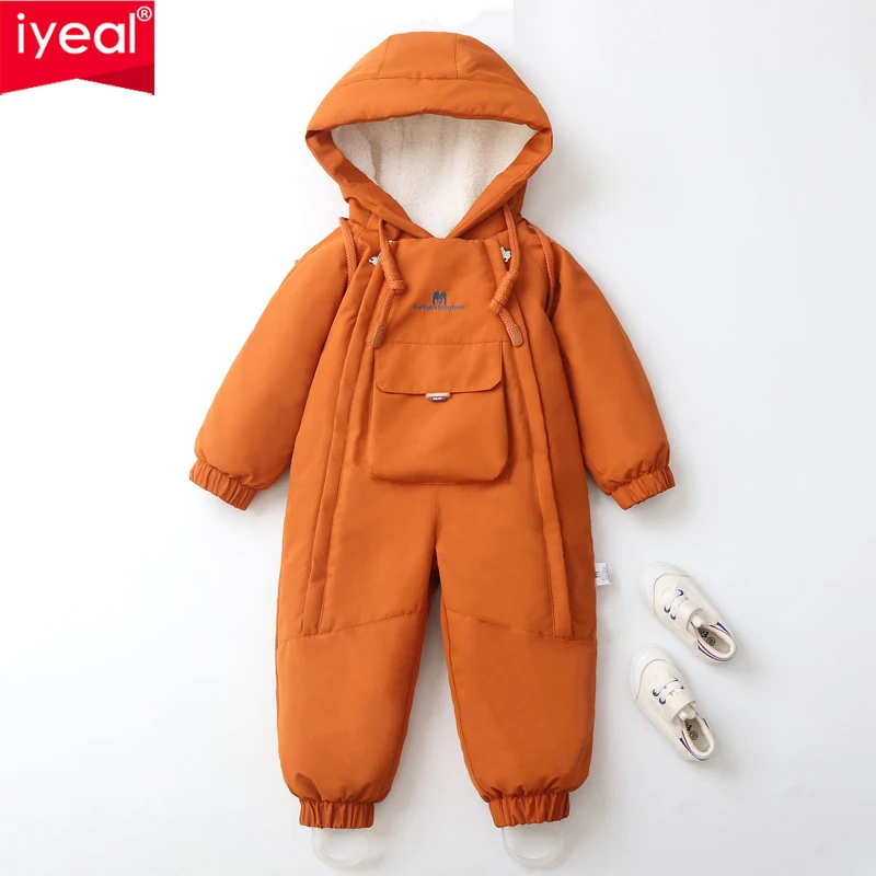 IYEAL 2026 Autumn Winter New Hooded Windproof Waterproof Children's Skiing Clothes Boys' And Girls' Jumpsuits For Outdoor Wear
IYEAL 2026 Autumn Winter New Hooded Windproof Waterproof Children's Skiing Clothes Boys' And Girls' Jumpsuits For Outdoor Wear