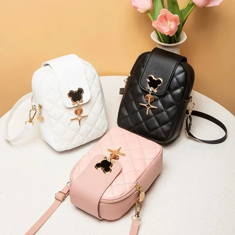 Disney 2026 Spring New Mickey Mouse Cartoon Fashion Women Leather Handbags Crossbody Bags for Women Casual Shoulder Phone Bag
Disney 2026 Spring New Mickey Mouse Cartoon Fashion Women Leather Handbags Crossbody Bags for Women Casual Shoulder Phone Bag