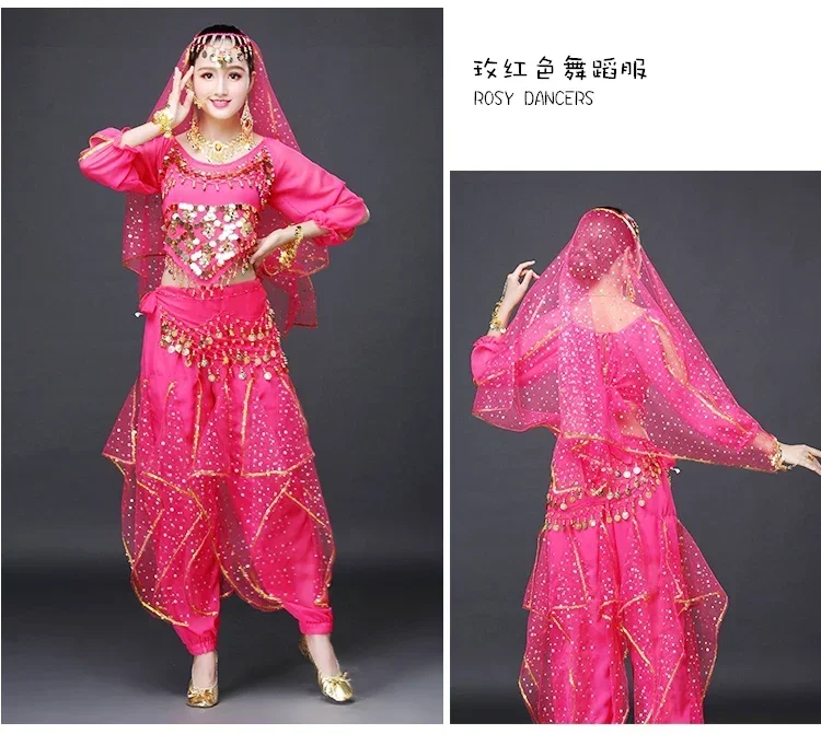 Adult Stage Performance Indian Dancing Costumes Oriental Belly Dance Wear Pant Multi Colors Bollywood Dance Suit
Adult Stage Performance Indian Dancing Costumes Oriental Belly Dance Wear Pant Multi Colors Bollywood Dance Suit