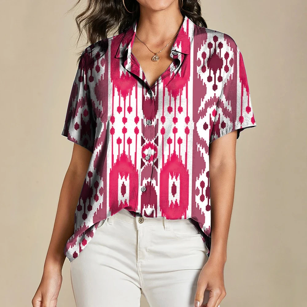 Fashion Tie-dye Striped Pattern Women Shirts Summer Short Sleeve 3D Printed Street Trend Ladies Blouse 3XL Big Size Casual Shirt
Fashion Tie-dye Striped Pattern Women Shirts Summer Short Sleeve 3D Printed Street Trend Ladies Blouse 3XL Big Size Casual Shirt