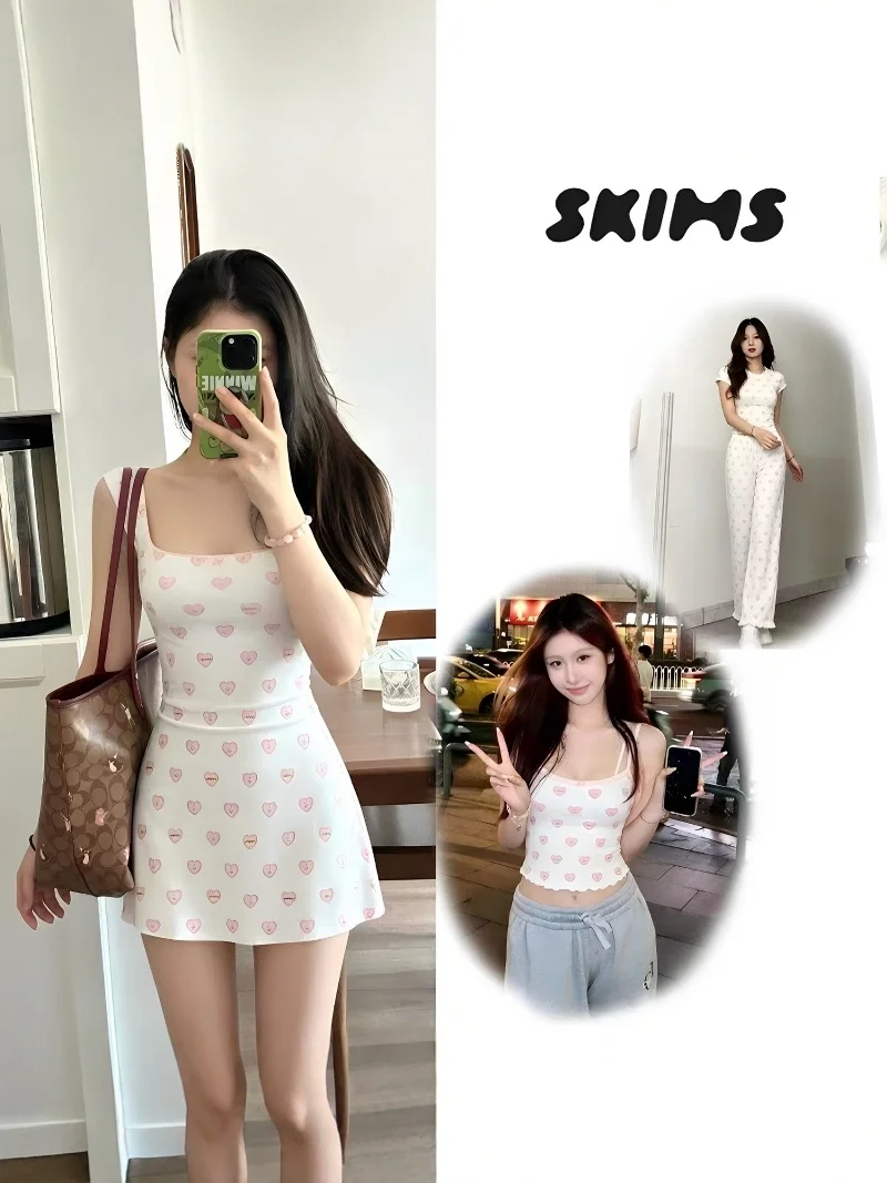 Valentine's Day Limited Heart Shaped Hollow out Short Sleeve Dress And Pants Set Women's Fashion Seamless Splice Slim Fit
Valentine's Day Limited Heart Shaped Hollow out Short Sleeve Dress And Pants Set Women's Fashion Seamless Splice Slim Fit