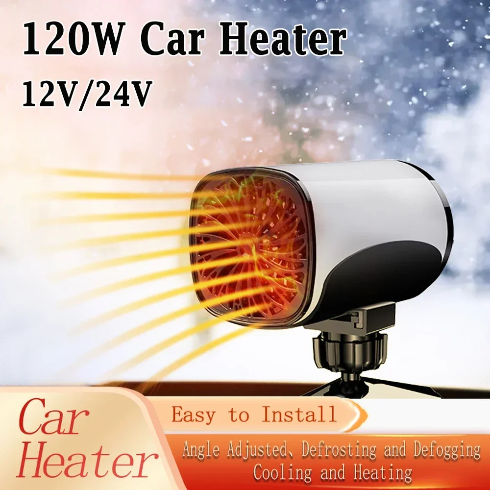 2in1 Car Heater with 1.4m Cigarette Cord 12V 24V Winter Windshield Defroster Defogger Dashboard Heating and Fan Car Cooler 120W
2in1 Car Heater with 1.4m Cigarette Cord 12V 24V Winter Windshield Defroster Defogger Dashboard Heating and Fan Car Cooler 120W