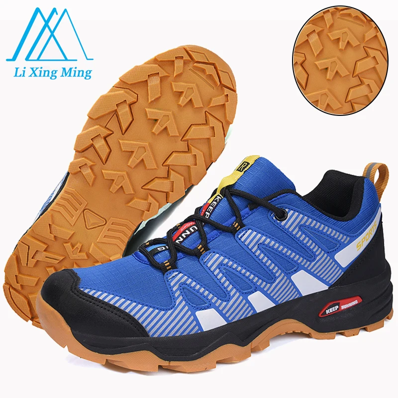 Men Hiking Shoes Outdoor Lace-Up Non-slip Sports Casual Trekking Shoes Camping Climbing Hunting Sneakers Exit Europe and America
Men Hiking Shoes Outdoor Lace-Up Non-slip Sports Casual Trekking Shoes Camping Climbing Hunting Sneakers Exit Europe and America