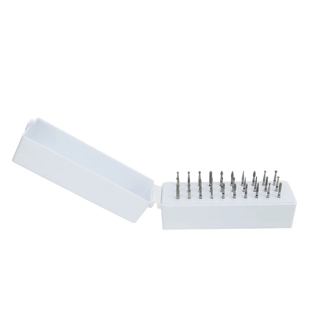 30pcs Dustproof Acrylic Cover Nail Drill Bits Set Standard 2.35mm Hole Size Portable & Durable Manicure Tool Storage Set
30pcs Dustproof Acrylic Cover Nail Drill Bits Set Standard 2.35mm Hole Size Portable & Durable Manicure Tool Storage Set