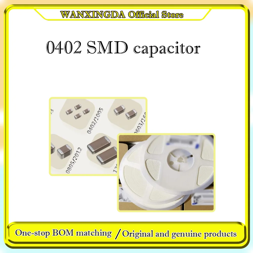 0402 SMD 100Pcs 10000Pcs 12pF 15pF 18pF 20pF 22pF 27pF 30pF 33pF 36pF 39pF 47pF 51pF 56pF 68pF 75pF 82pF 100pF
0402 SMD 100Pcs 10000Pcs 12pF 15pF 18pF 20pF 22pF 27pF 30pF 33pF 36pF 39pF 47pF 51pF 56pF 68pF 75pF 82pF 100pF