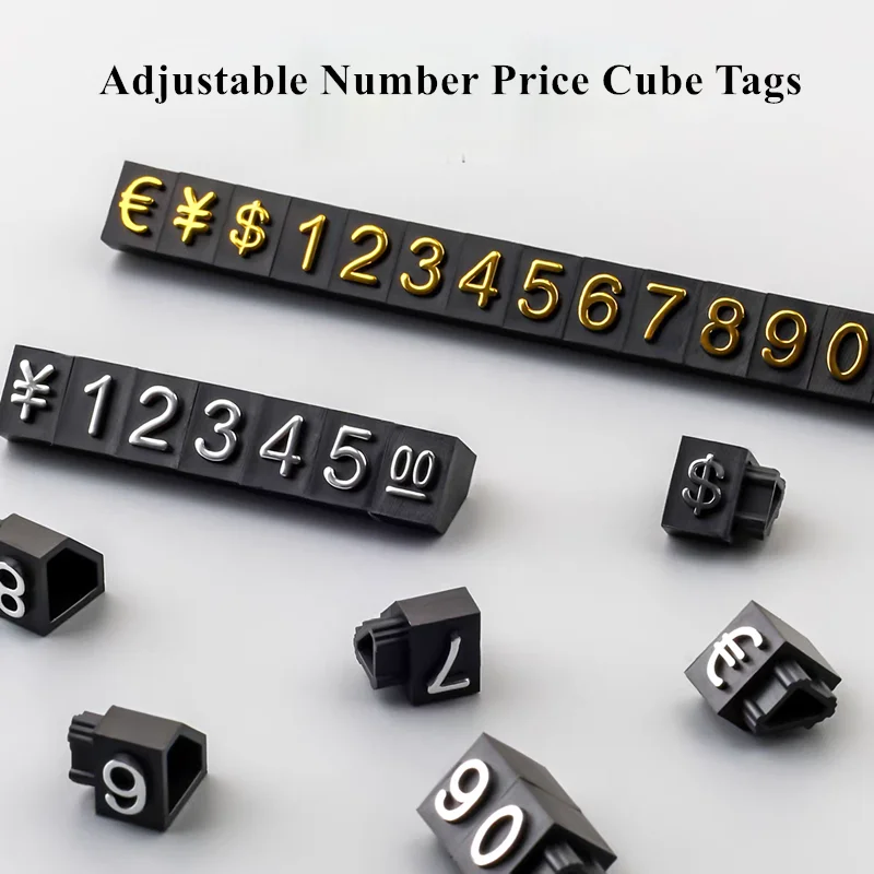 10 Strips 4x6mm Mini Product Jewelry Watch Price Cube Tags Adjustable Digital Numbers Lable Sign Holder Display Stand
10 Strips 4x6mm Mini Product Jewelry Watch Price Cube Tags Adjustable Digital Numbers Lable Sign Holder Display Stand