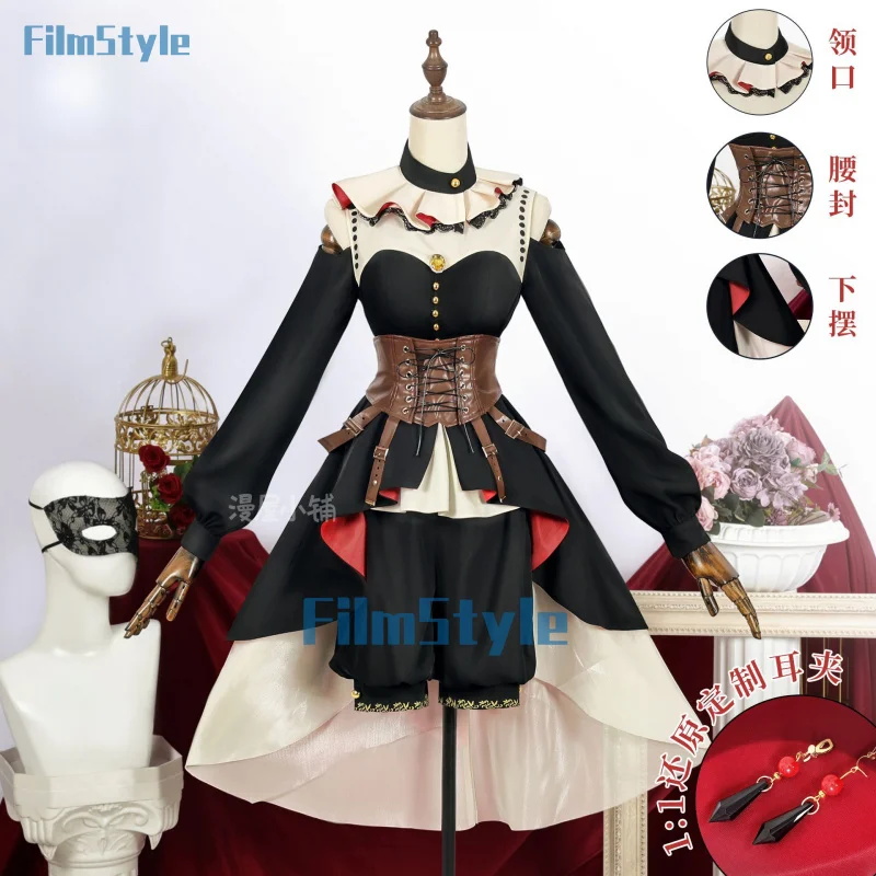 BanG Dream Ave Mujica Doloris Misumi Uika Cosplay Costume Uniform Halloween Carnival Party Christmas Play Role Clothes Clothing
BanG Dream Ave Mujica Doloris Misumi Uika Cosplay Costume Uniform Halloween Carnival Party Christmas Play Role Clothes Clothing