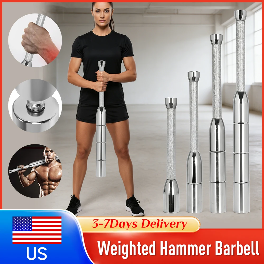 Solid Steel Macebell Clubbell Adjustable 6-in-1 Wear Resistant for Strength Training Grip Forearm Shoulder Muscle Fitness Tools
Solid Steel Macebell Clubbell Adjustable 6-in-1 Wear Resistant for Strength Training Grip Forearm Shoulder Muscle Fitness Tools