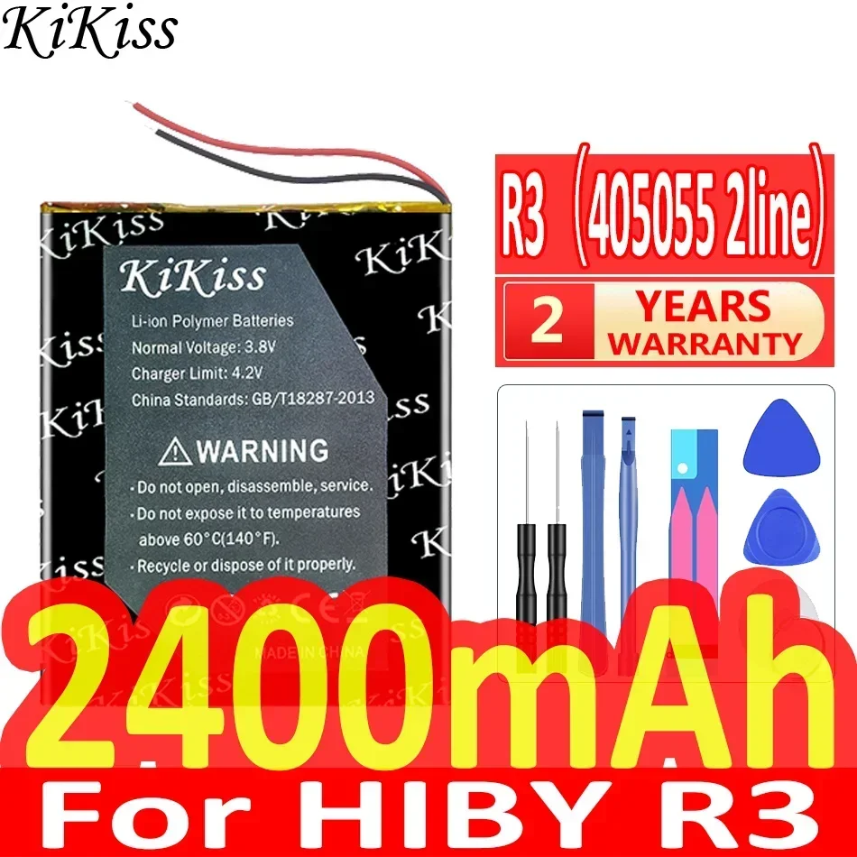 R3 (405055 2-проводной без контактной головки) Литий-ионный аккумулятор для HIBY R3
R3 (405055 2-проводной без контактной головки) Литий-ионный аккумулятор для HIBY R3