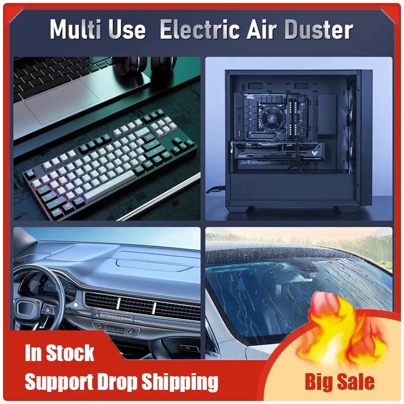 A70U New Mini Turbo Jet Fan Electric Air Duster Handheld Brushless Motor 130000RPM 3 Speeds Industrial Computer Keyboard Cleanin
A70U New Mini Turbo Jet Fan Electric Air Duster Handheld Brushless Motor 130000RPM 3 Speeds Industrial Computer Keyboard Cleanin