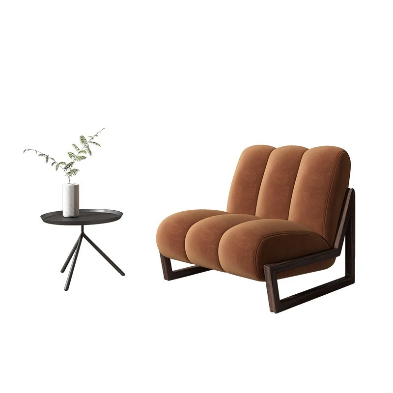 Wabi wind balcony single sofa living room Nordic minimalist solid wood single chair
Wabi wind balcony single sofa living room Nordic minimalist solid wood single chair