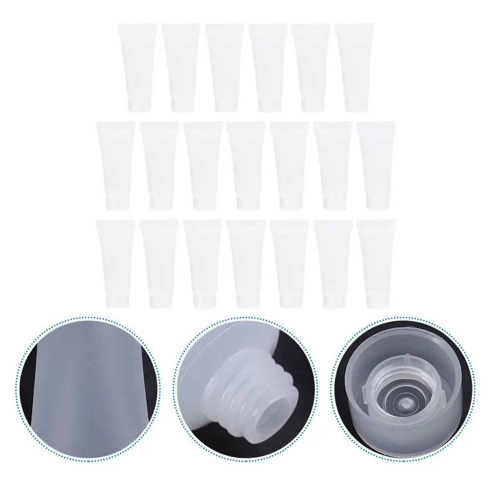 20Pcs Reusable Leak Proof Travel Bottles Portable Squeeze Tubes for Shampoo Lotion Dispensers Dispensers
20Pcs Reusable Leak Proof Travel Bottles Portable Squeeze Tubes for Shampoo Lotion Dispensers Dispensers