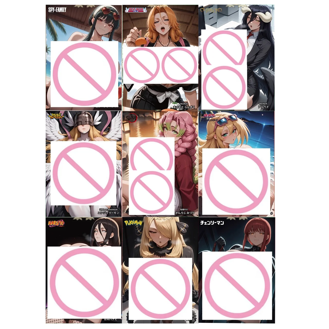 New ACG Goddess Angewomon Cynthia Diy Folding Flash Card Matsumoto Rangiku Yor Forger Overlord Anime Game Collection Card Gifts
New ACG Goddess Angewomon Cynthia Diy Folding Flash Card Matsumoto Rangiku Yor Forger Overlord Anime Game Collection Card Gifts