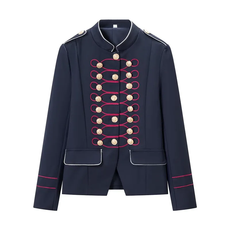 Withered 2026 Spring European And American Style Women's Fashion Casual Loose Single Breasted Stand Up Collar Long Sleeved Short
Withered 2026 Spring European And American Style Women's Fashion Casual Loose Single Breasted Stand Up Collar Long Sleeved Short