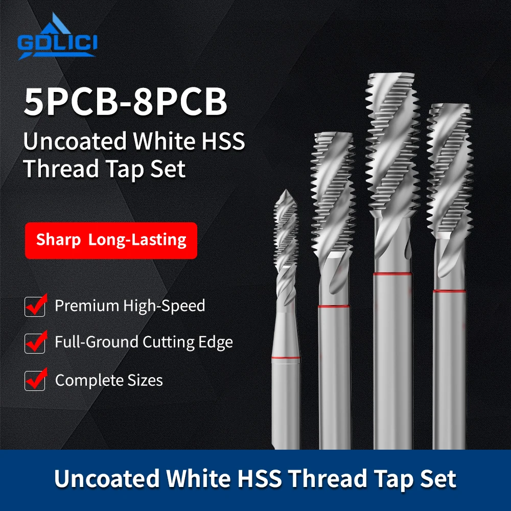 Extra-Long Shank Spiral Flute Machine Thread Tap
Extra-Long Shank Spiral Flute Machine Thread Tap