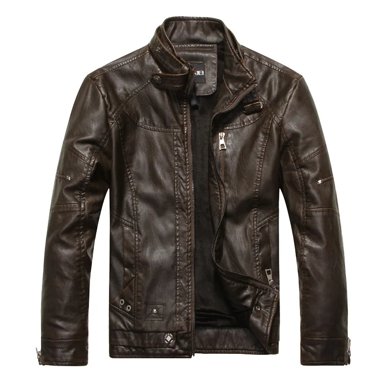 Autumn And Winter Warm Windproof Leather Coat Large Men's Motorcycle Pu Leather Plush Business Punk Leather Coat
Autumn And Winter Warm Windproof Leather Coat Large Men's Motorcycle Pu Leather Plush Business Punk Leather Coat