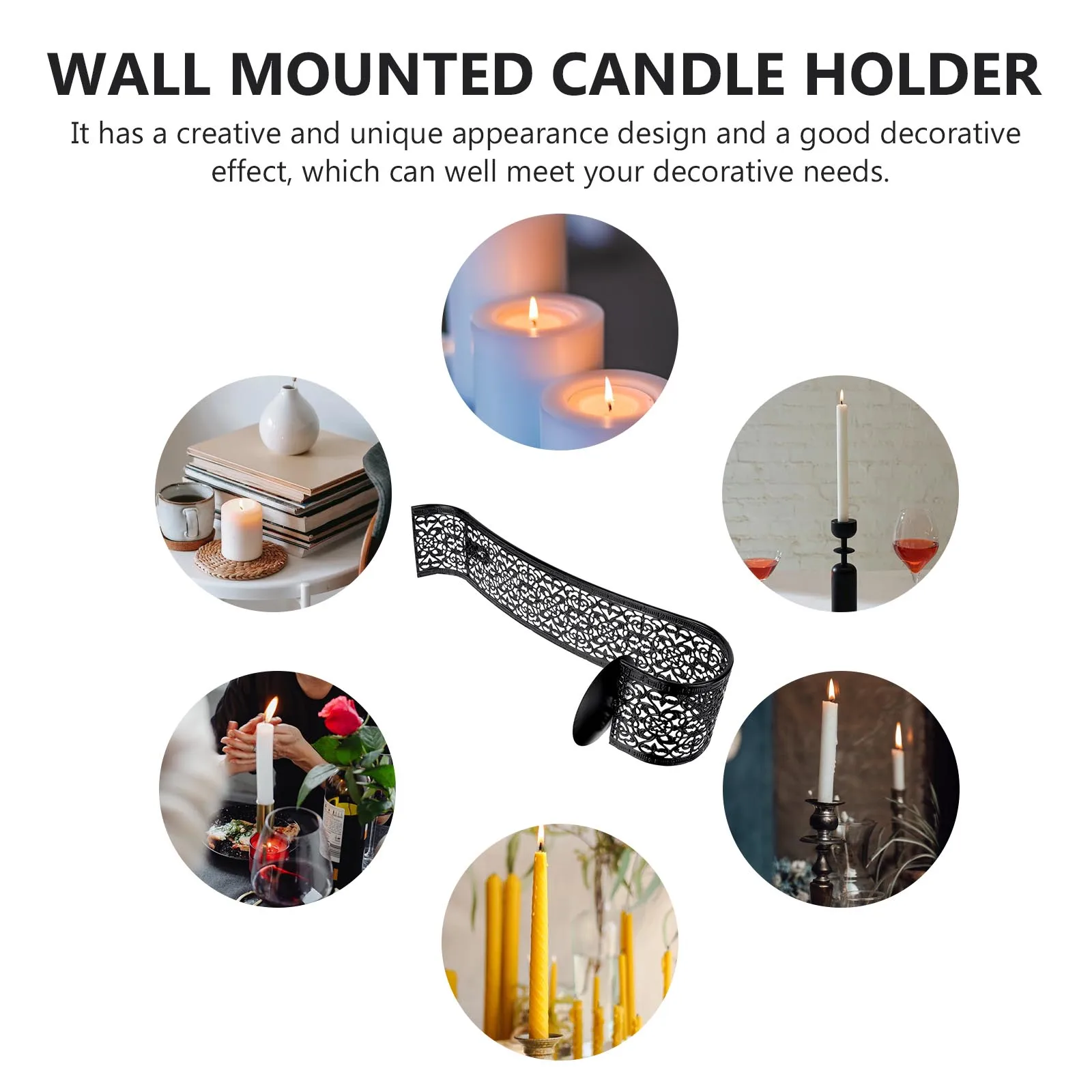 Retro Iron Creative Candlestick Vintage Home Decor Creative Stand Christmas Wall Home Candlestick Hanging
Retro Iron Creative Candlestick Vintage Home Decor Creative Stand Christmas Wall Home Candlestick Hanging